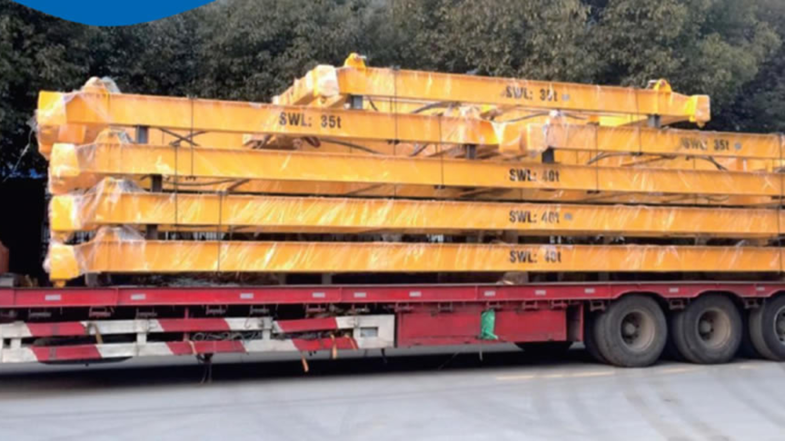 Semi-automatic Container Spreader