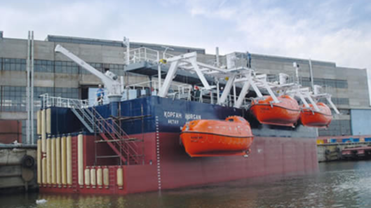 offshore davits